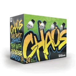 Wilson Chaos Assorted Color Golf Ball (24)