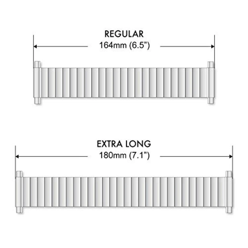 Speidel Stainless Steel Stretch Watch Band - Men's 5 Speidel Stainless Steel Stretch Watch Band - Men's - Image 3