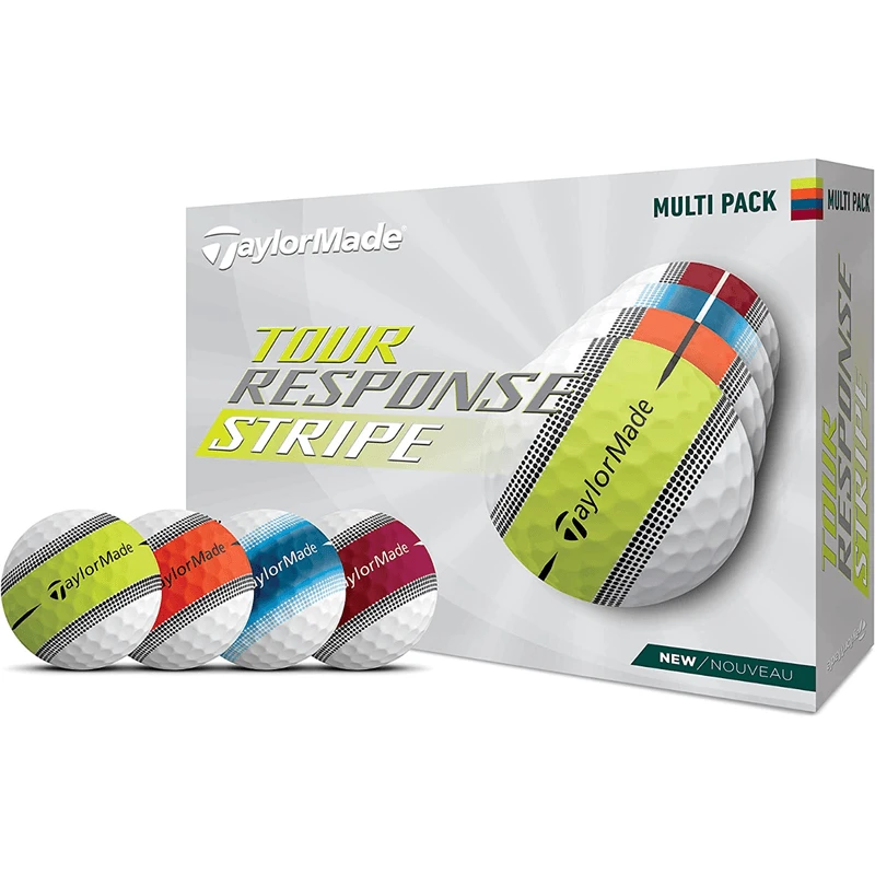 TaylorMade Tour Response Stripe Golf Ball 3 TaylorMade Tour Response Stripe Golf Ball