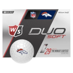 Wilson Staff Duo Soft Denver Broncos Golf Ball - 12 Pack