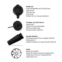 HydroJug Studded SHKR Shaker Bottle 10 HydroJug Studded SHKR Shaker Bottle -ball game 1382255 800 auto