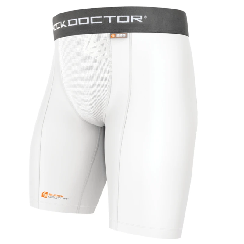 Shock Doctor Core Compression Short W/ Cup Pocket - Boys' 3 Shock Doctor Core Compression Short W/ Cup Pocket - Boys'