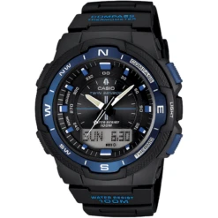 Casio Twin Sensor Analog-Digital Watch - Men's