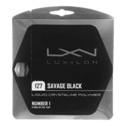 Wilson Luxilon Savage Black 127 Tennis String