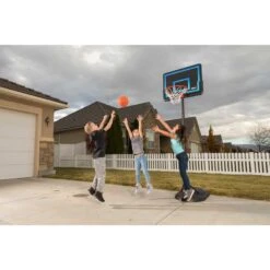 Lifetime 32" Adjustable Portable Basketball Hoop - Youth -ball game 464576 800 auto